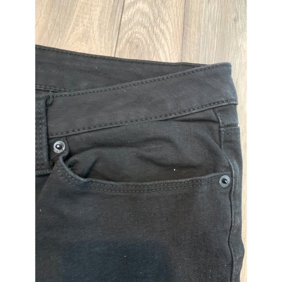 No Boundaries Nobo Black Womans Size 17 Cotton Blend Pants Bottcut - Picture 2 of 6